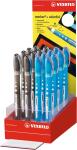 Stabilo Rollerball worker+ colorful Display 16 ST/2 Farben