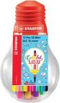 Stabilo Fasermaler Pen 68 Mini Display Glühbirne 12 ST/12 Farben C