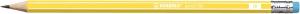 Stabilo Bleistift pencil 160 2B gelb + Radierer