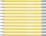 Stabilo Bleistift pencil 160 2B gelb + Radierer
