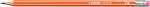 Stabilo Bleistift pencil 160 2B orange + Radierer