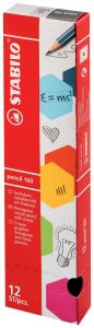 Stabilo Bleistift pencil 160 2B pink + Radierer