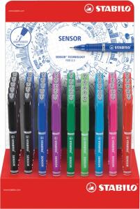 Stabilo Fineliner SENSOR medium Display 45 ST/8 Farben