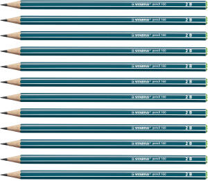 Stabilo Bleistift pencil 160 2B petrol