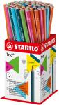 Stabilo Bleistifte Trio 2B Display 72 ST/5 Farben