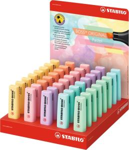 Stabilo Textmarker BOSS pastel Display 40St