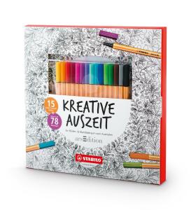 Stabilo Kreative Auszeit Blüten- und Man. Display 27 ST