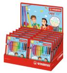 Stabilo Fasermaler Cappi 168 Display 12 Etuis/12 Farben