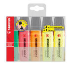 Stabilo Textmarker BOSS ORIGINAL 3+1 Etui 4 ST/ 3 Farben