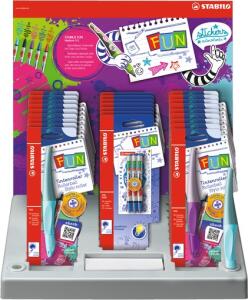 Stabilo Rollerball FUN M Thekendisplay 18 ST