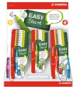 Stabilo Druckbleistift EASYergo 3.15 Warenp POP-Paket Blister 25 ST/4Farben