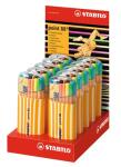 Stabilo Tintenschreiber point 88 neon Displ Zebrui 10 ST