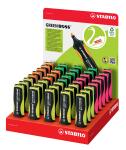 Stabilo Textmarker GREEN BOSS Display 40 ST/4 Farben