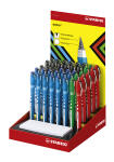 Stabilo Tintenroller worker+ colorful Display 40 ST/4 Farben