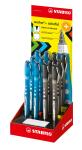 Stabilo Tintenroller worker+ colorful Display 12 ST/2 Farben