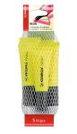 Stabilo Textmarker NEON Netz 5 ST/5 Farben gelb