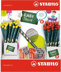 Stabilo Bleistift EASYgraph, HB Display 72 ST/1 Farbe + 12 Spitzer