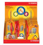 Stabilo Buntstift EASYcolors Display 31 ET + 12 Spitzer
