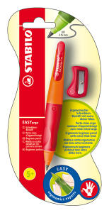 Stabilo Druckbleistift EASYergo 3.15 Blister orange/rot + Spitzer R