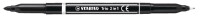 STABILO Trio 2in1 schwarz
