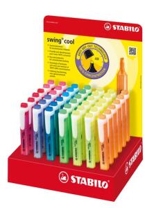 Stabilo Textmarker swing cool Display 42 ST/8 Farben