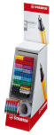 Stabilo Tintenschreiber Display 200St Display 200 ST/20 Farben + 6 Etuis