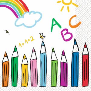 Amscan Servietten Schulstart 194099126168