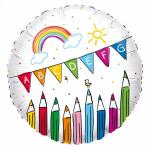 AMSCAN EUROPE Folienballon Schulstart D43cm, zum...