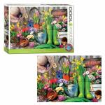 Puzzle Gartenwerkzeuge