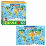 Puzzle Weltkarte