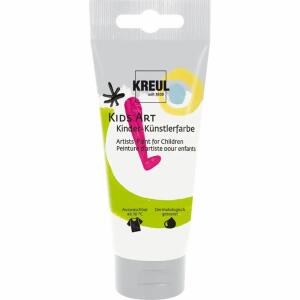 KREUL Kids Art Kinder-Künstlerfarbe Weiß 75 ml Tube