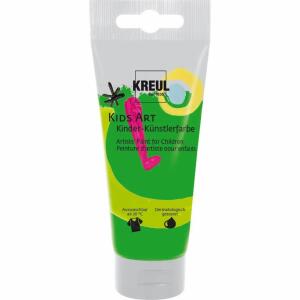 KREUL Kids Art Kinder-Künstlerfarbe Permanentgrün 75 ml Tube