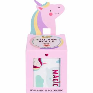 Stickerrolle Unicorn pink