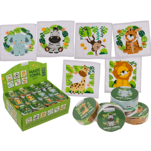 OOTB Magisches Baumwoll-Handtuch Safari