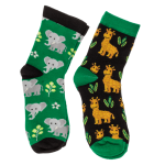 OOTB Magische Kindersocken Wildtiere 1 Paar