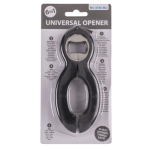 OOTB Universal-Öffner 6 in 1 Schwarz/Grau.