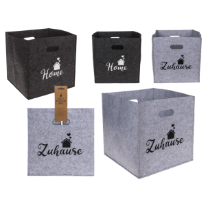 OOTB Filz-Aufbewahrungsbox Home/Zuhause