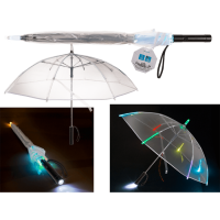 LED Regenschirm, D: 98 cm,