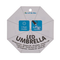LED Regenschirm, D: 98 cm,