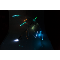 LED Regenschirm, D: 98 cm,