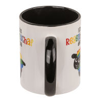 Becher, Regenbogen-Schaf, Steingut,