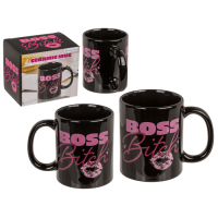 Becher, Boss Bitch, Steingut,