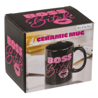 OOTB Becher Boss Bitch Steingut