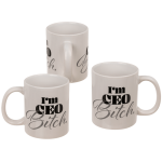 OOTB Becher Ceo Bitch Steingut
