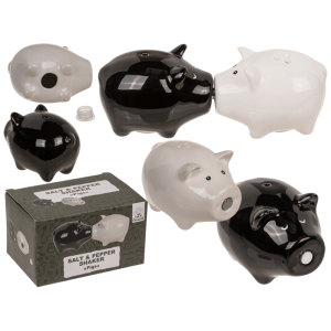 OOTB Salz & Pfefferstreuer Schweine mit Magnetnase