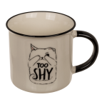 OOTB New Bone China-Becher Funny Kitten