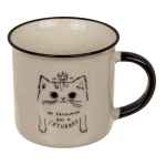 OOTB New Bone China-Becher Funny Kitten