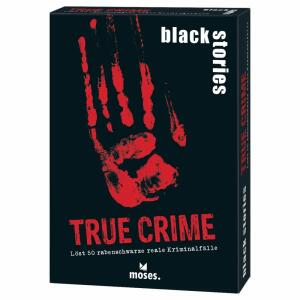 MOSES VERLAG Rätselspiel black stories True Crime, moses.