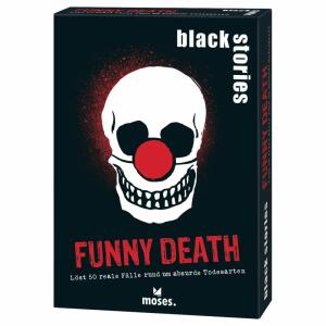 MOSES VERLAG Rätselspiel black stories Funny Death, moses.