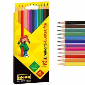 Idena Buntstifte dreikant